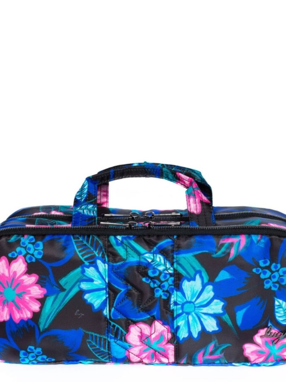LUG - Flatbed Slim Cosmetic Case in Resort Black
